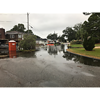 Unusually high tides October 9-12 Virginia Beach image